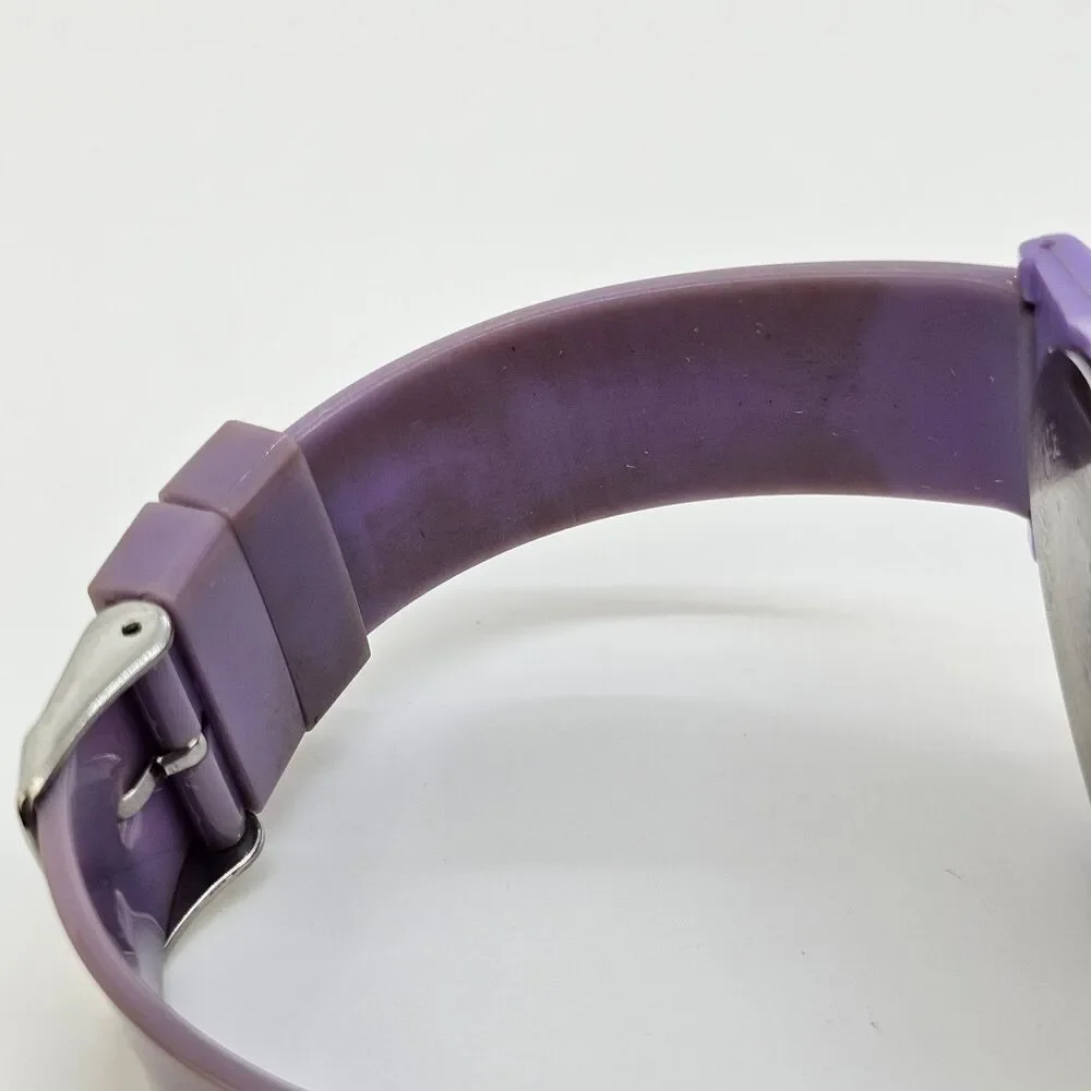 Studio Women's Watch 40MM‎ Lavender Dial Lavender Plastic Bands New Battery